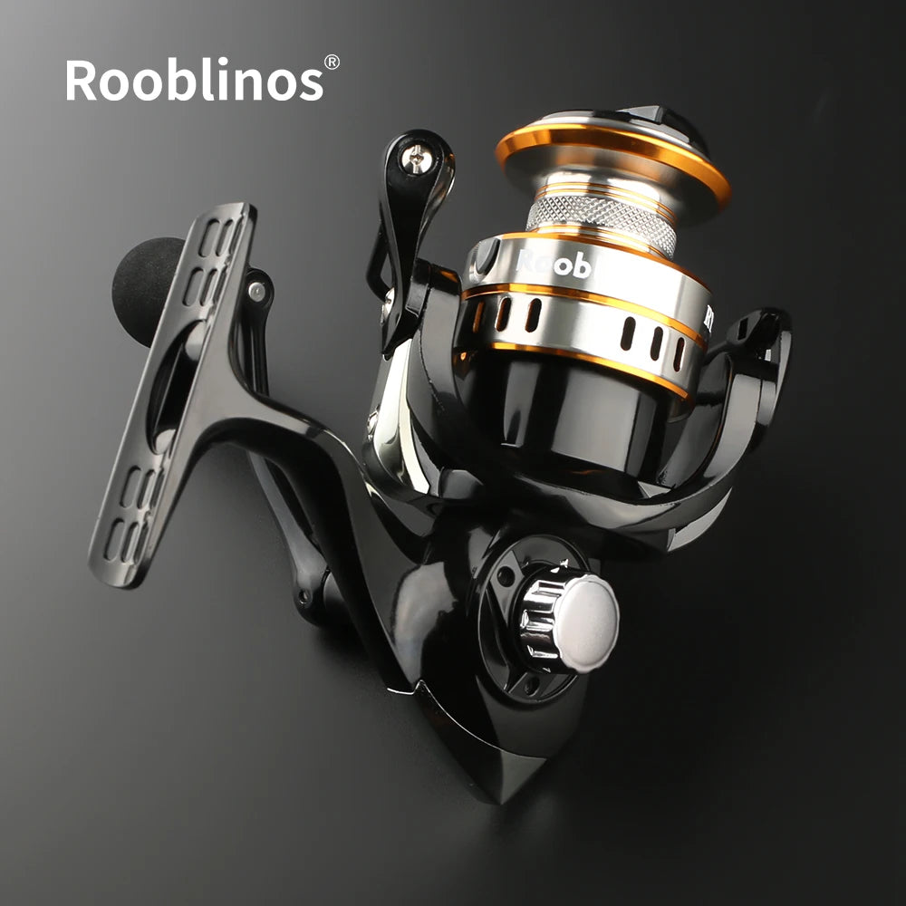 Rooblinos RY Spinning Reel 5.2:1 Gear Ratio CNC Aluminum Spool