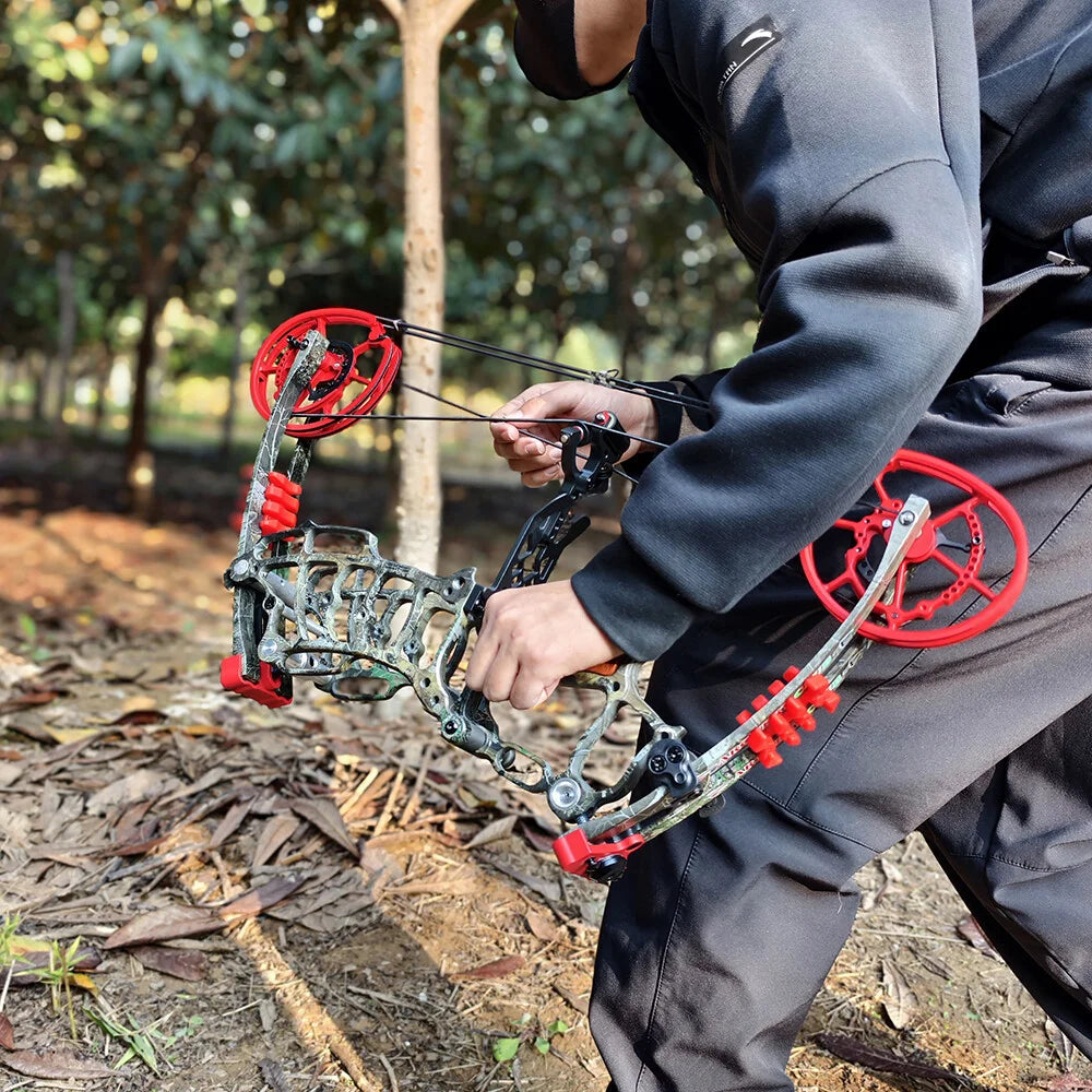 Dual Use Ambidextrous Compound Bow 30 To 70 Lbs Draw Weight 420 FPS