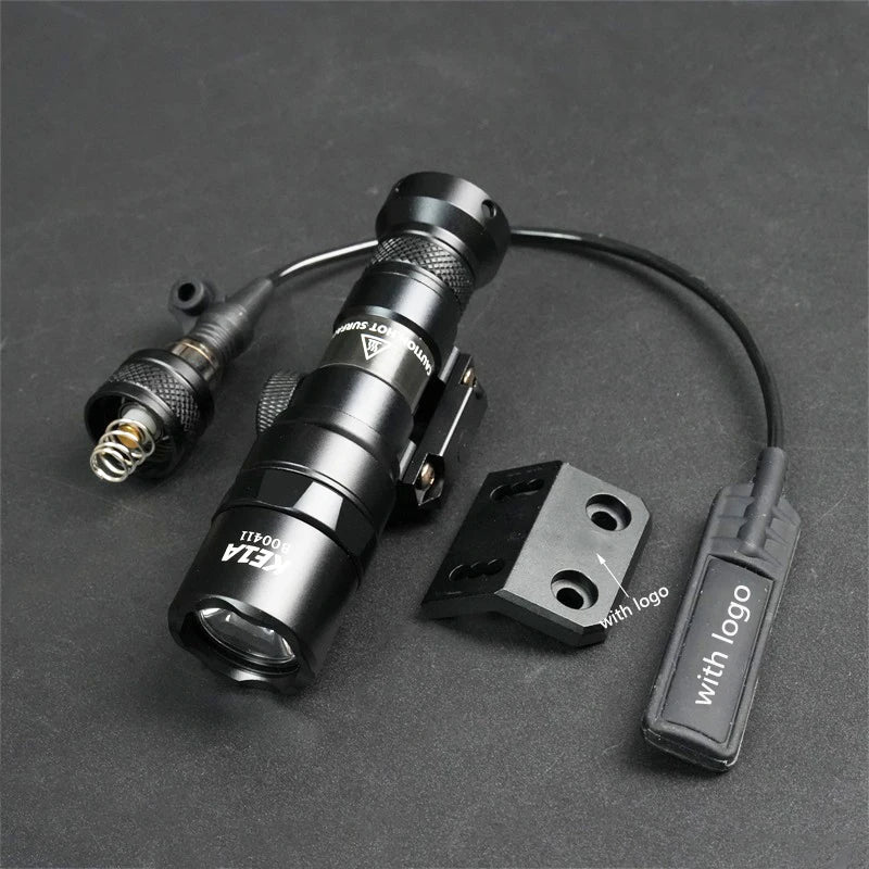 M300 M600 LED Flashlight for 20mm Rail System Tactical Light