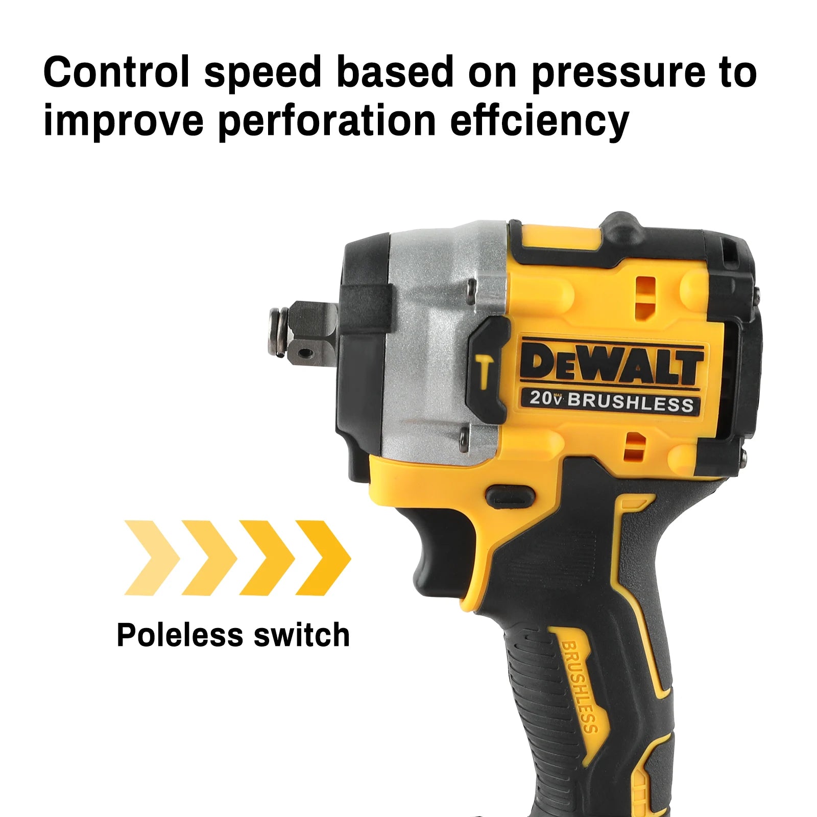 DEWALT Atomic 20V Max Cordless Impact Wrench Variable Speed - Parry's Picks