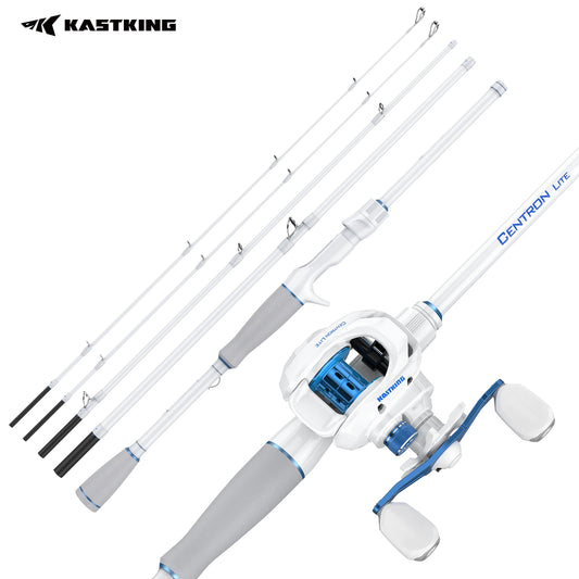 KastKing Centron Lite Travel Casting Combo Rod and Reel Kit - Parry's Picks