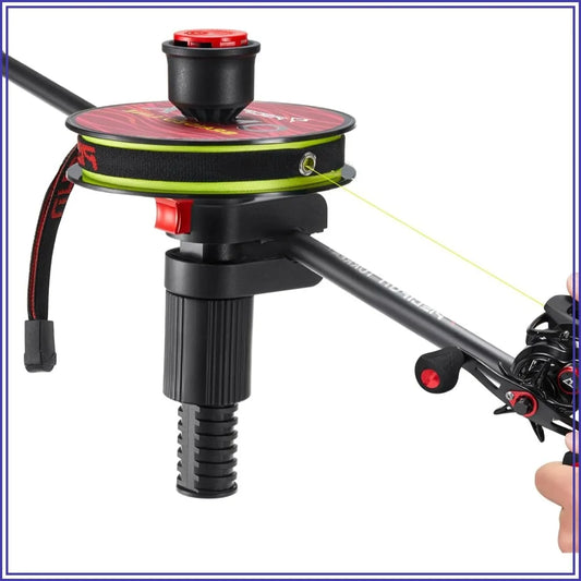 Speed E Fishing Line Spooler Fits Spinning Baitcaster Spincast Reels - Parry's Picks