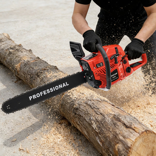 Gas Chainsaw Two Stroke High Performance Saw Wood Cutting Pruning - Parry's Picks