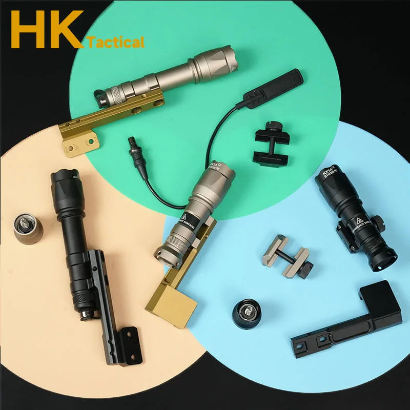 SF M600 M300 Series Tactical Flashlight 500 LM LED