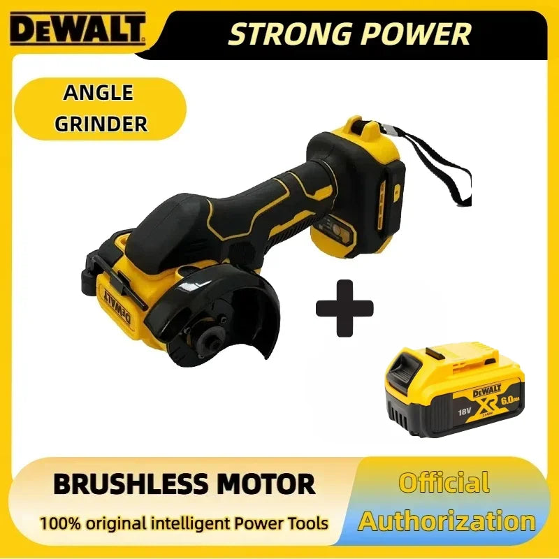 DEWALT Cordless Mini Angle Grinder Polishing Grinding ProfessionalGrade Tool Cutting