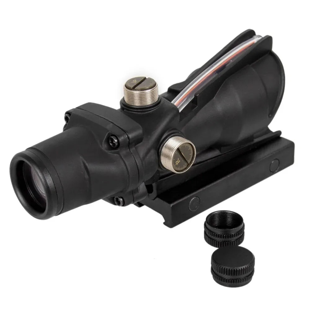 Bestsight 4x32 Hunting Scope With Fiber Optics Red Dot Illuminated Reticle