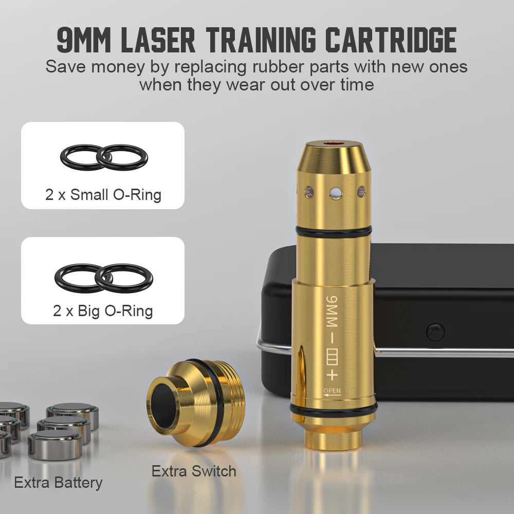 Laser Dry Fire Training Cartridge for Pistol Marksmanship - Parry's Picks
