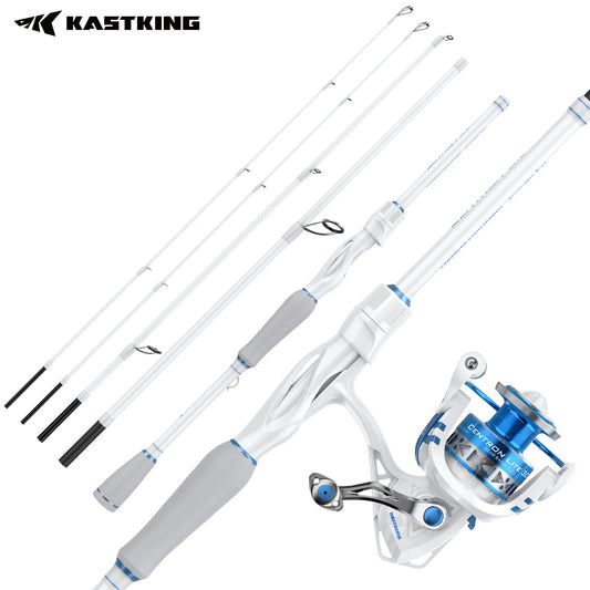 KastKing Centron Lite Travel Spinning Combo Packable Rod and Reel - Parry's Picks