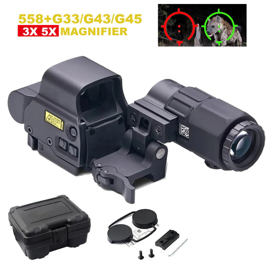 Bestsight 558 Holographic Sight With 68MOA Ring And 1MOA Dot - Parry's Picks