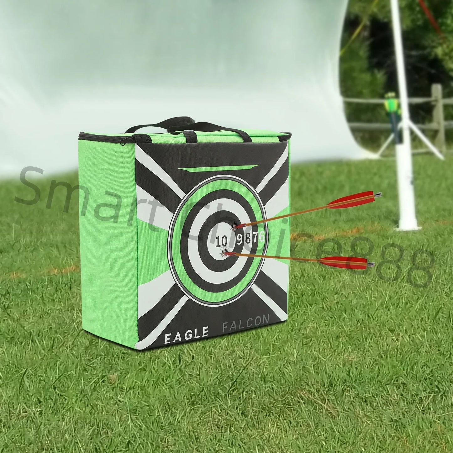 Portable Archery Target Bag Water Resistant Refillable Carrying Handle