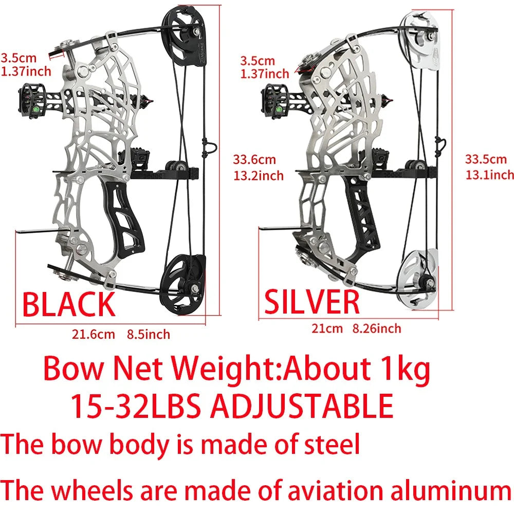 Compound Hunting Bow For Adults Right Hand Archery Target Shooting