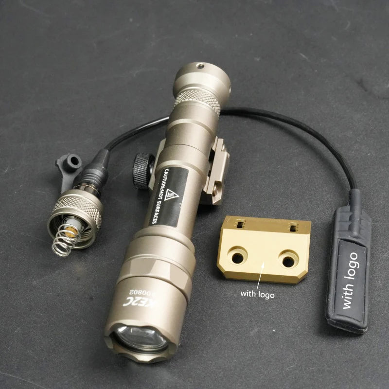 M300 M600 LED Flashlight for 20mm Rail System Tactical Light