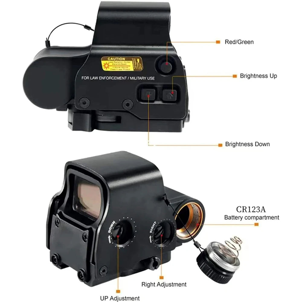 Bestsight 558 Red Dot Holographic Sight With 20mm Picatinny Mount