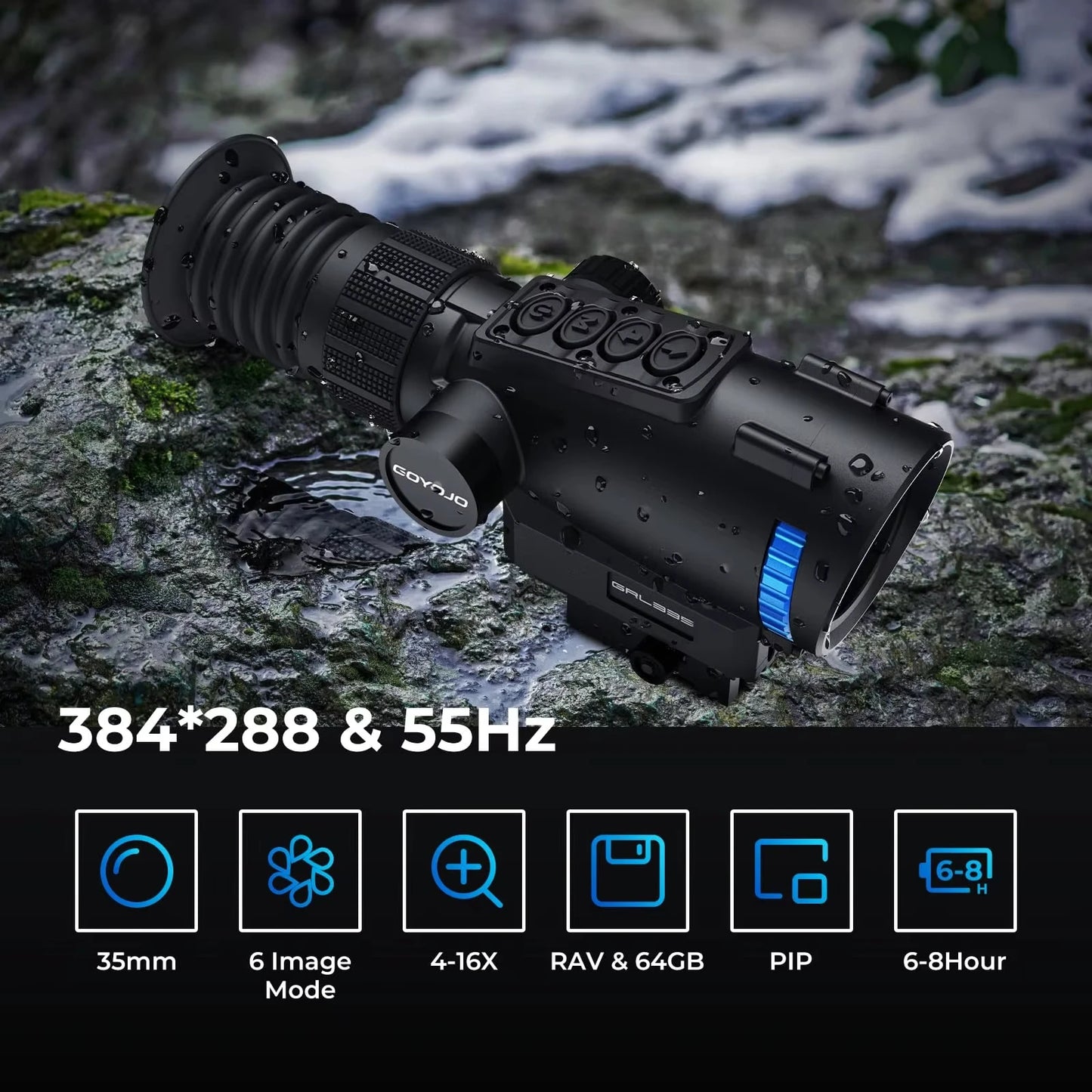 GOYOJO GRL335 Thermal Imaging Scope 384x288 Sensor