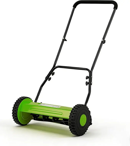 Manual Push Lawn Mower Walk Behind For Yards And Garden - Parry's Picks