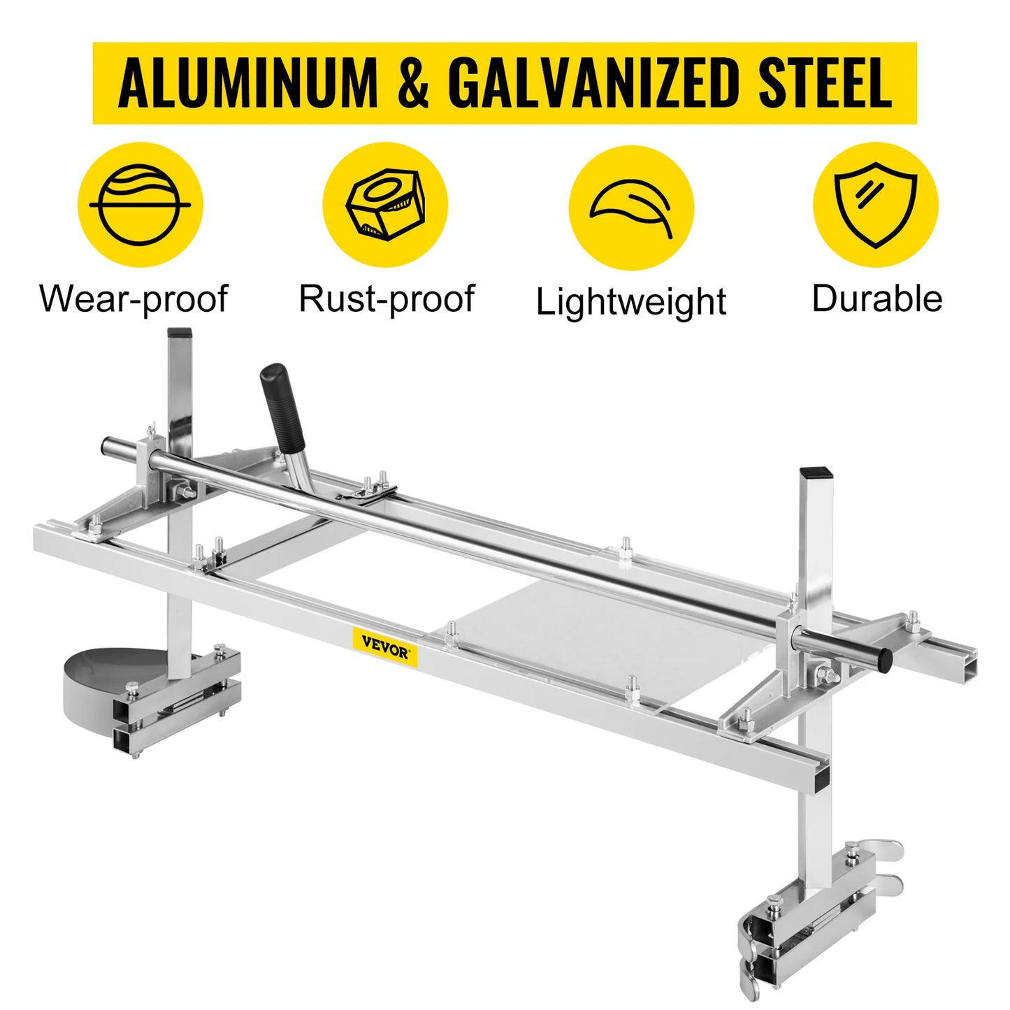Portable Chainsaw Mill Planking Guide For Lumber Aluminum And Steel