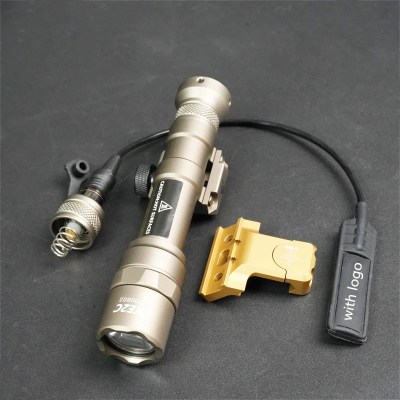 M300 M600 LED Flashlight for 20mm Rail System Tactical Light
