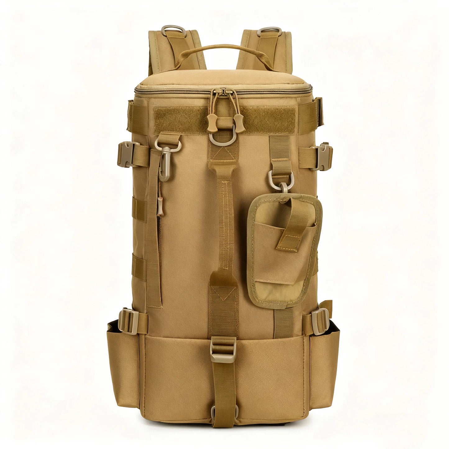 Multifunctional Fishing Backpack Tackle Bag With Rod Holders Waterproof Nylon