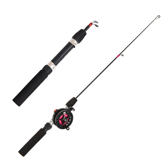 NovaSphere Ice Fishing Rod And Reel Combo Ultralight Telescopic Two Piece - Parry's Picks