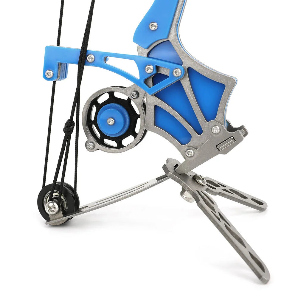 Mini Compound Bow Set 12 Lbs With 12 Arrows Indoor Outdoor Training