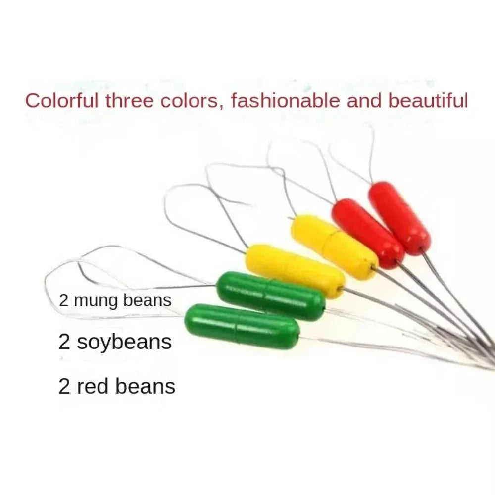 600 Pcs Rubber Stopper Fishing Floats Oval Bean Style Pack
