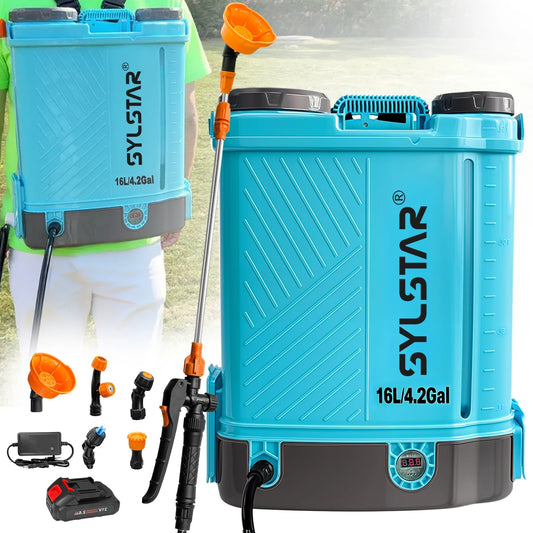 Battery Powered Backpack Sprayer 100 PSI Works With Makita Battery - Parry's Picks