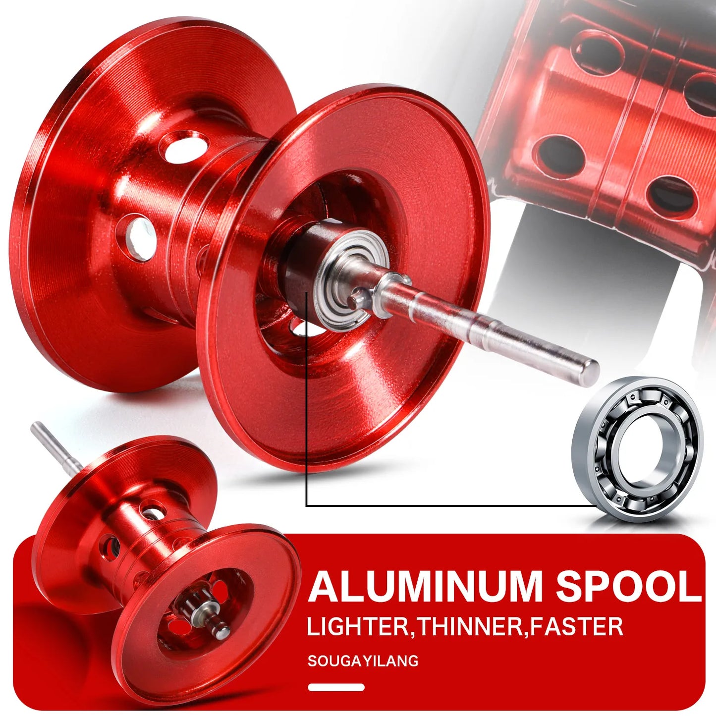 Sougayilang Telescopic Casting Fishing Combo With High Speed Reel