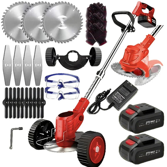 Wireless Portable Weed Trimmer Edger Lawn Care With Dual Batteries - Parry's Picks