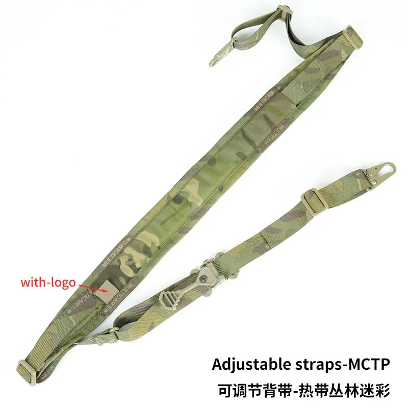 Modular Tactical Rifle Sling Padded Two Point One Point Strap - Parry's Picks