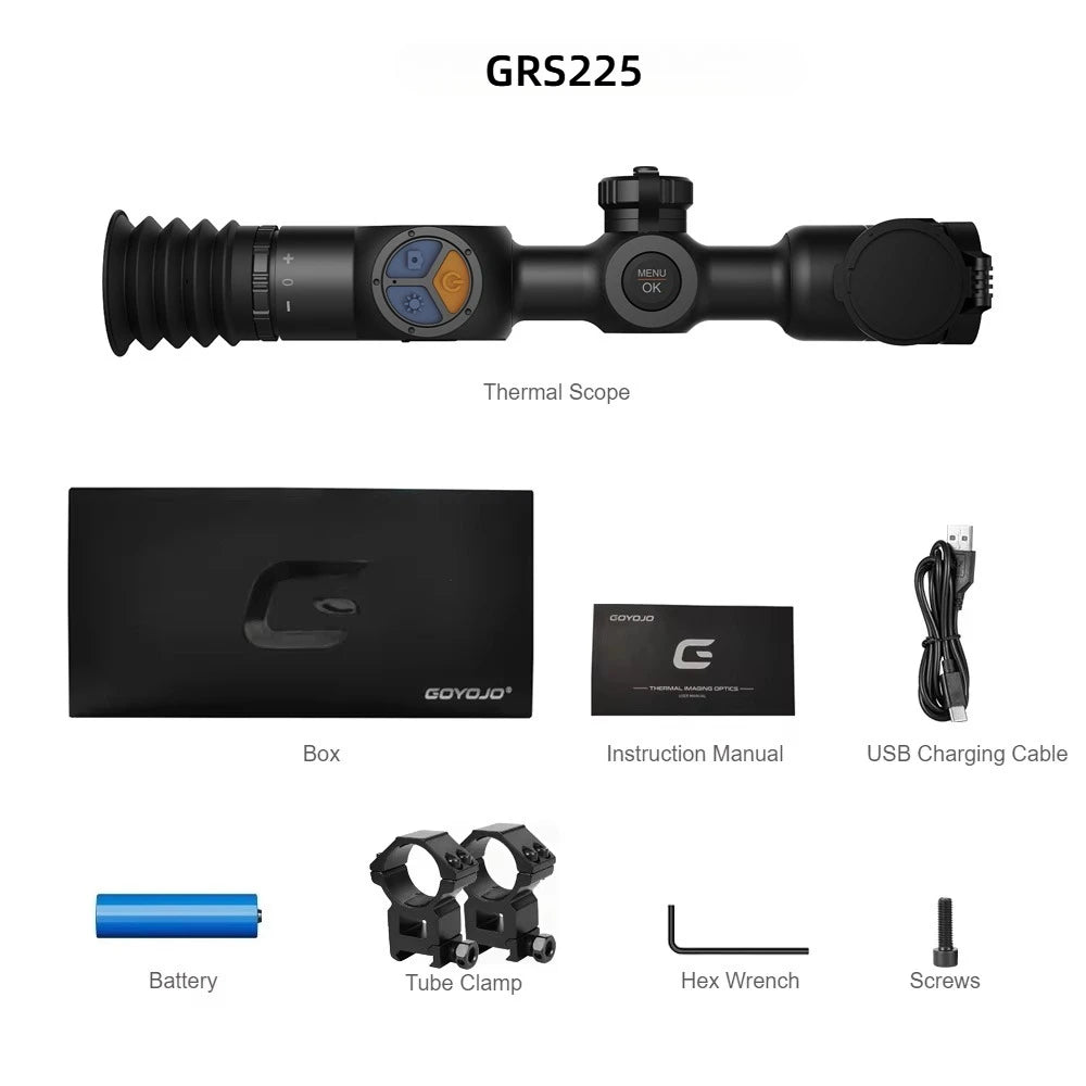 GOYOJO GRS Thermal Scope 256x192 With Rangefinder And WiFi