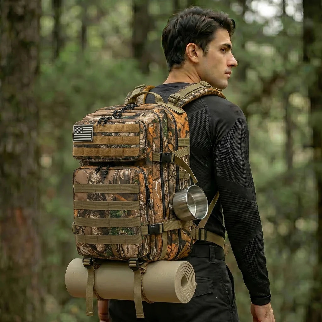 ReFire Gear Tactical Hunting Backpack Molle Outdoor Camping Rucksack - Parry's Picks