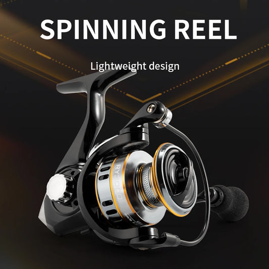 Rooblinos RY Spinning Reel 5.2:1 Gear Ratio CNC Aluminum Spool - Parry's Picks