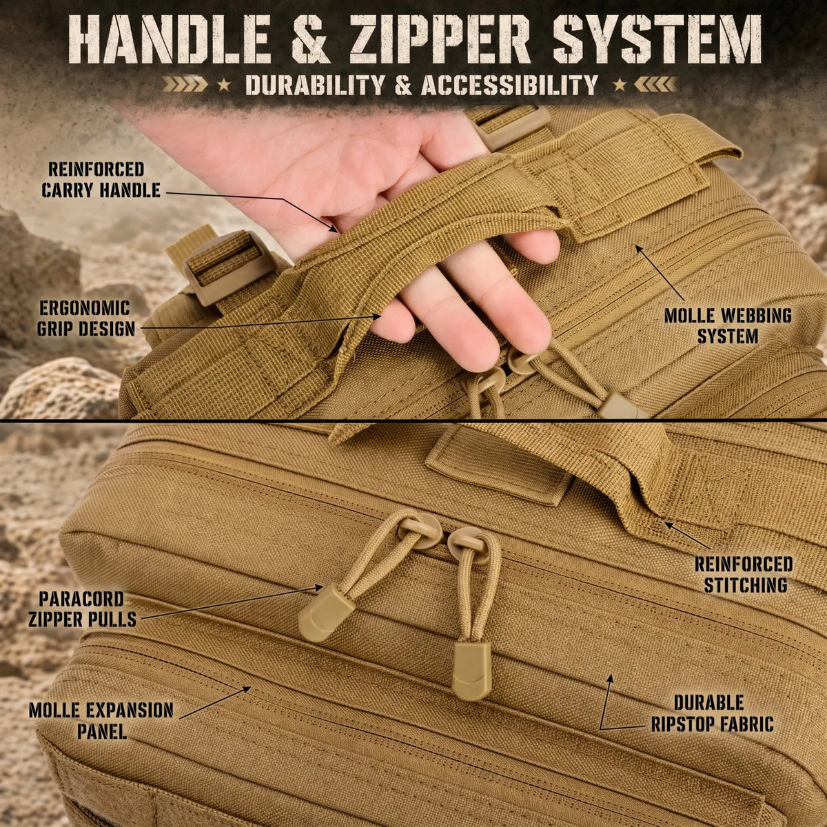 ReFire Gear Tactical Hunting Backpack With MOLLE Modular Storage System - Parry's Picks