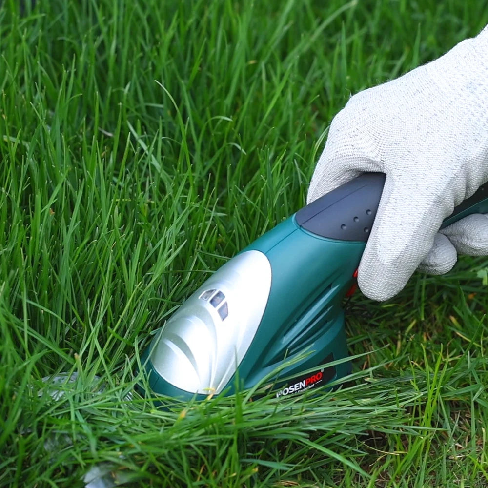 POSENPRO Cordless 7.2V Hedge And Grass Trimmer Shear 2in1