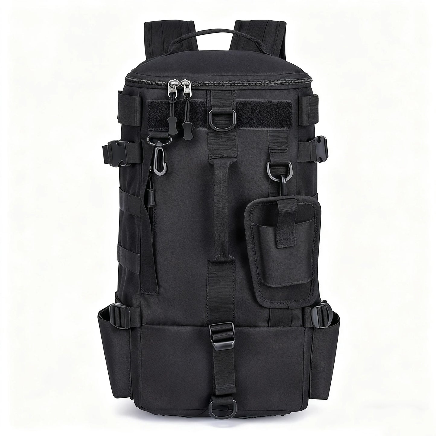 Multifunctional Fishing Backpack Tackle Bag With Rod Holders Waterproof Nylon