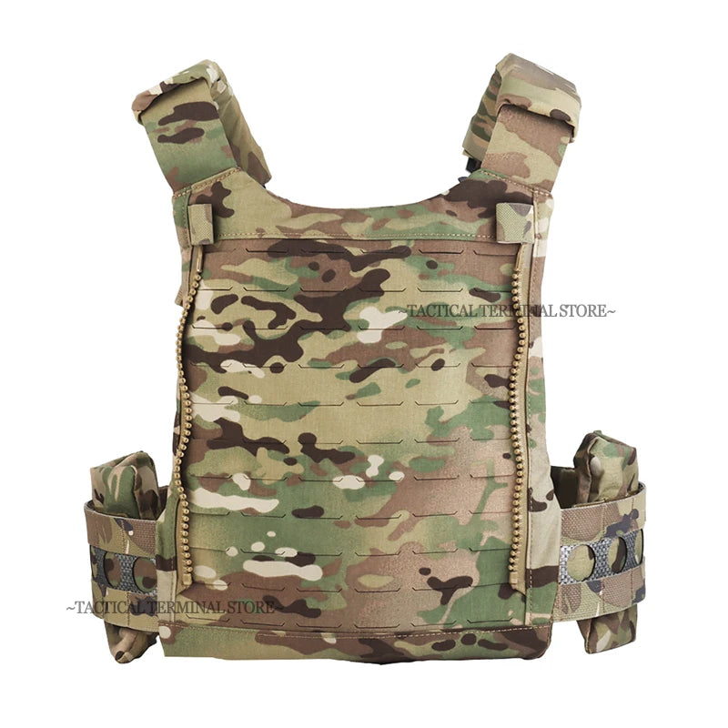 V5 FCPC Tactical Plate Carrier With Quick Release Molle 556 Magazine Pouch