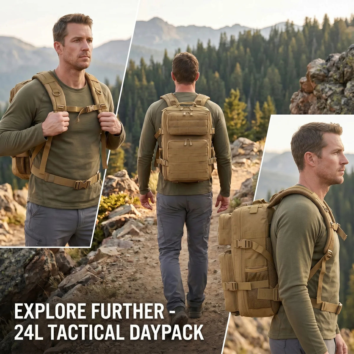ReFire Gear Tactical Hunting Backpack With MOLLE Modular Storage System - Parry's Picks