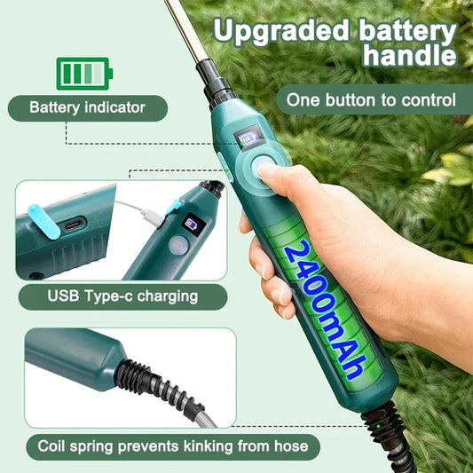 Electric Rechargeable Sprayer Telescopic Wand Portable Garden Sprayer - Parry's Picks
