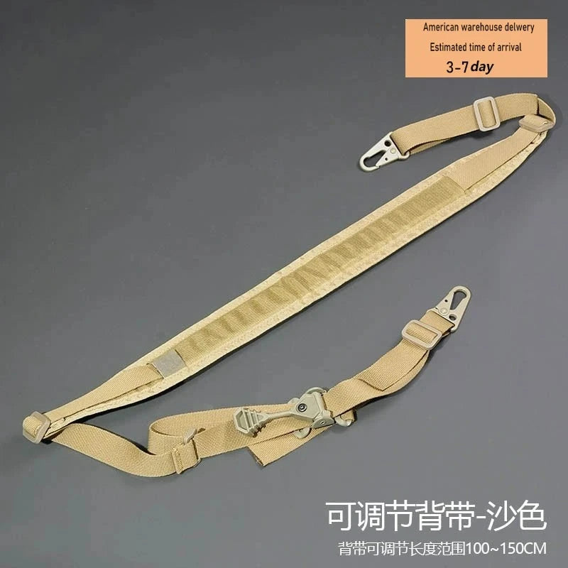 Modular Tactical Rifle Sling Padded Two Point One Point Strap - Parry's Picks