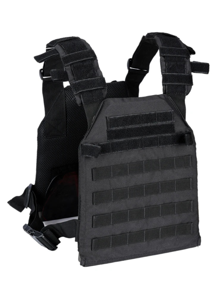 Military Tactical Vest Airsoft Molle Plate Carrier For Outdoor Training