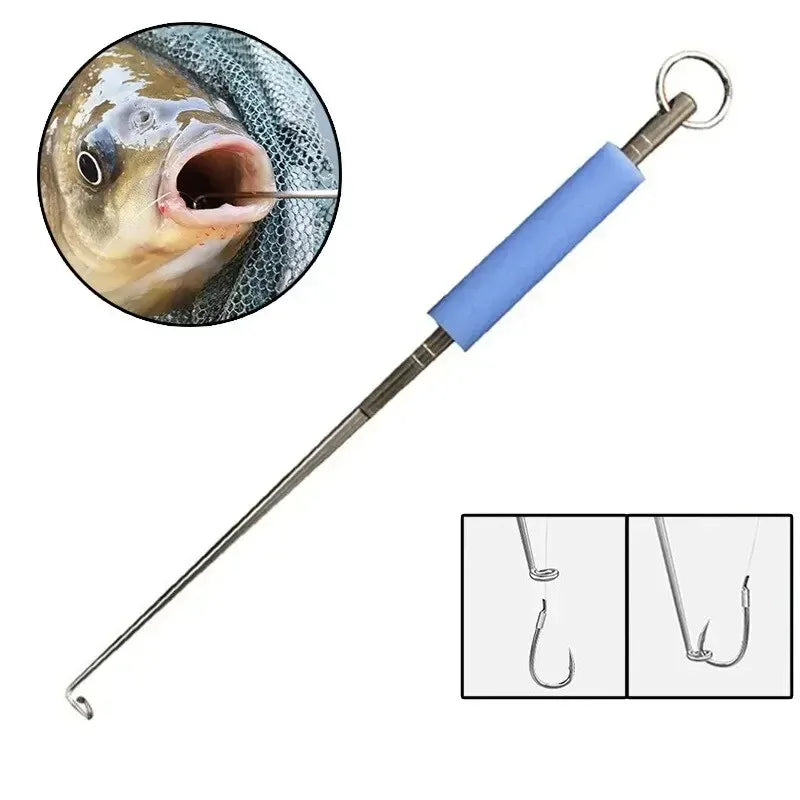Fishing Hook Remover Stainless Steel Dehooker Tool 2 Pack