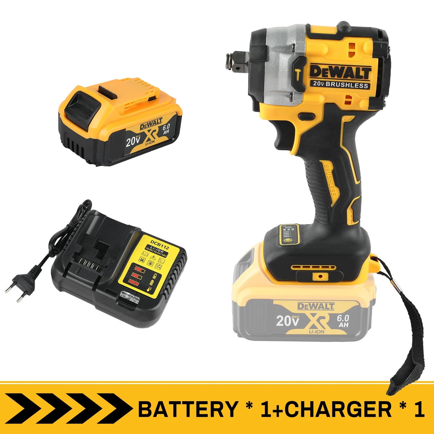 DEWALT Atomic 20V Max Cordless Impact Wrench Variable Speed - Parry's Picks