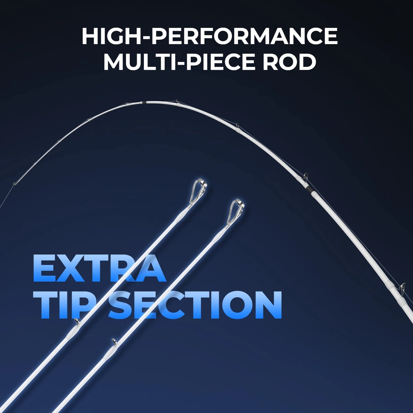 KastKing Centron Lite Travel Casting Combo Rod and Reel Kit
