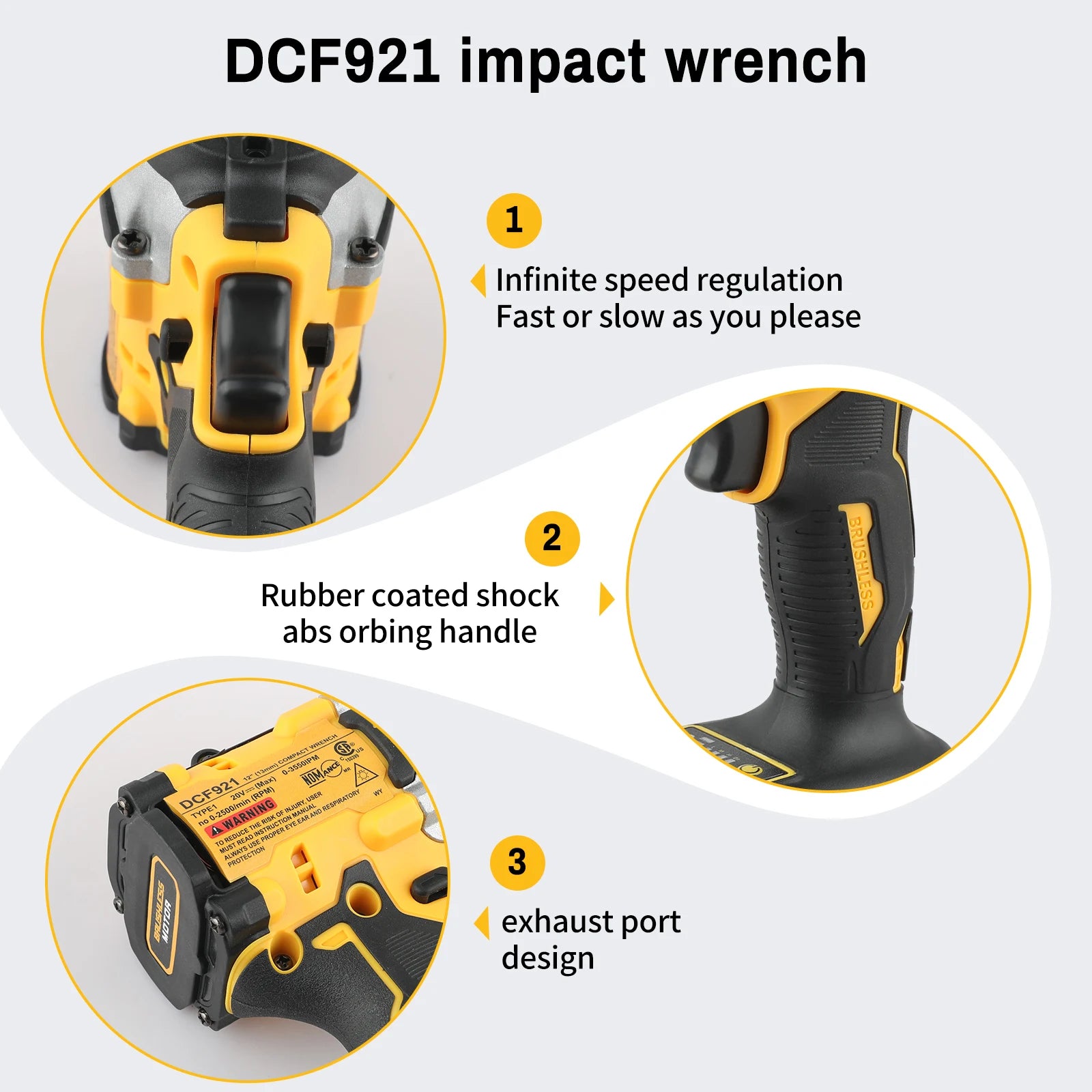 DEWALT Atomic 20V Max Cordless Impact Wrench Variable Speed - Parry's Picks