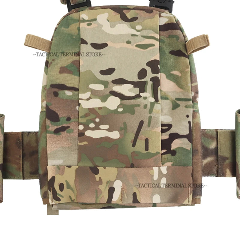 V5 FCPC Tactical Plate Carrier With Quick Release Molle 556 Magazine Pouch