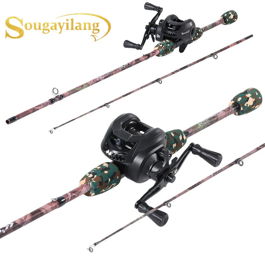 Sougayilang Baitcasting Rod and Reel Combo Set for Bass - Parry's Picks