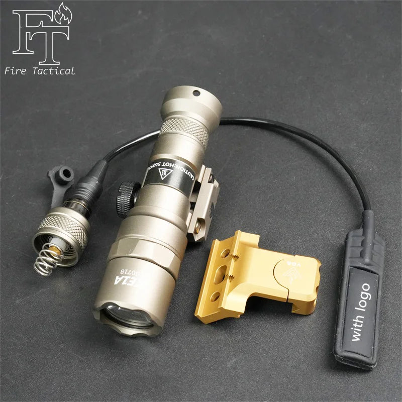 M300 M600 LED Flashlight for 20mm Rail System Tactical Light