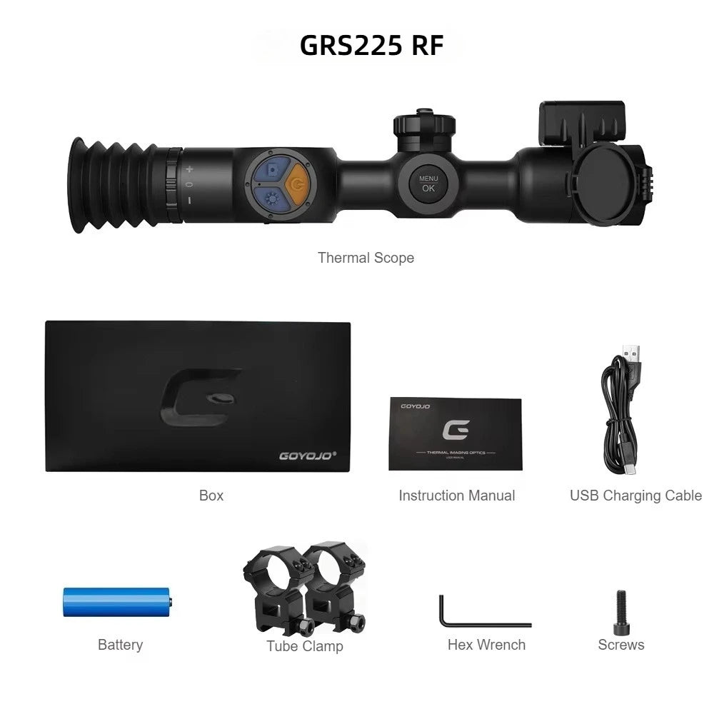 GOYOJO GRS Thermal Scope 256x192 With Rangefinder And WiFi