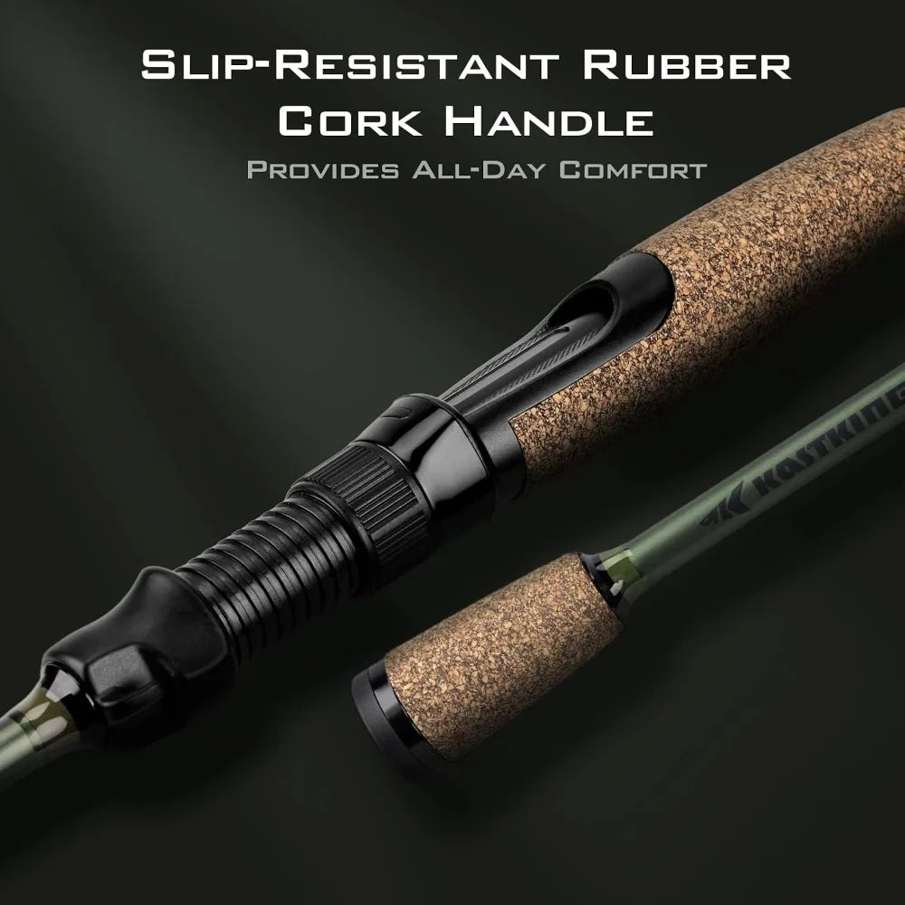 IM6 Graphite Blanks Fishing Rods 2-Piece Casting and Spinning