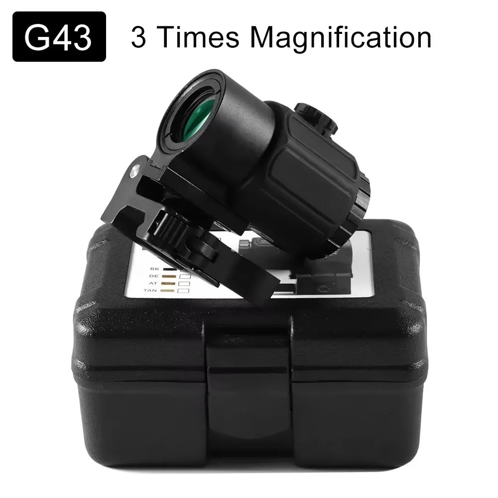 Bestsight G33 G43 G45 Fixed 3X 5X Magnifier Scope With Side QD Mount